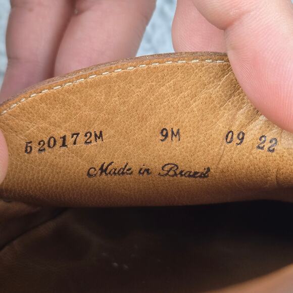 Martin Dingman Mens 9M All American Saddle Brown Leather Daily Penny Loafer - Picture 13 of 13